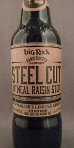 Steel Cut Oatmeal Raisin Stout
