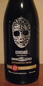 Stitches: Gerry Cheevers Oktoberfest