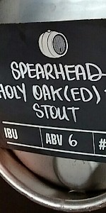 Holy Oak(ed) Belgian Stout