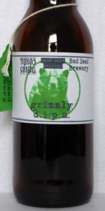 Grizzly DIPA (Bad Seed/Brass Castle)