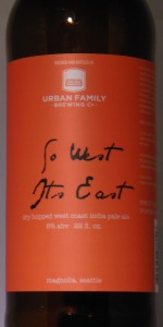So West Itâs East IPA
