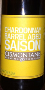 Temporada (Chardonnay Barrel Aged Saison)