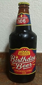 Shiner Birthday Beer 106 - Chocolate Stout