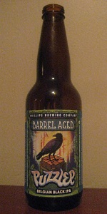 Barrel Aged Puzzler Belgian Black IPA