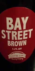 Bay Street Brown Ale