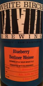 Blueberry Berliner Weisse