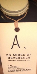 33 Acres Of Reverence
