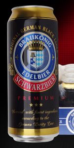 Braukonig Edelbier Schwarzbier