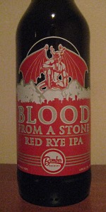 Blood From A Stone - Red Rye IPA