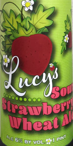 Lucy's Sour Strawberry Wheat Ale