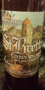 St. Bretta (Autumn) Batch 5 - Citrus Wildbier With Naval Orange