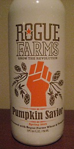 Rogue Farms Pumpkin Savior Ale