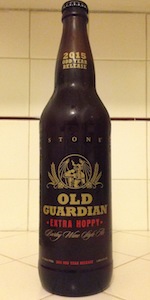 Old Guardian Barley Wine Style Ale (2015) - Extra Hoppy