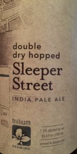 Double Dry Hopped Sleeper Street