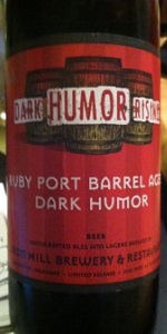 Ruby Port Barrel Aged Dark Humor