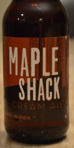 Maple Shack Cream Ale