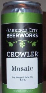 Mosaic Dry Hopped Pale