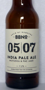 05|07 India Pale Ale (Motueka & Pacific Jade)