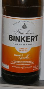 Main Seidla Amber Spezial