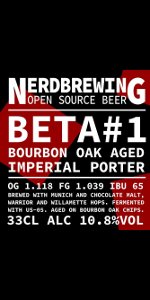 Beta #1 Bourbon Oak Aged Binary Imperial Porter
