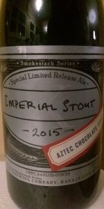 Imperial Stout X: Aztec Chocolate