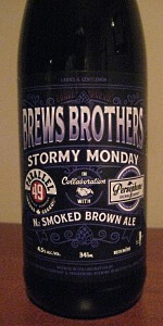 Brews Brothers Stormy Monday N2 Smoked Brown Ale