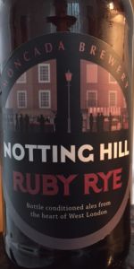 Notting Hill Ruby Rye