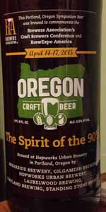 The Spirit Of The 90's (2015 Symposium Ale)