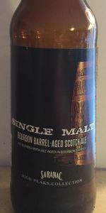 Saranac Single Malt Bourbon Barrel-Aged Scotch Ale