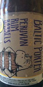 Small Batch Baltic Porter Aged In Peruvian Rum Barrels