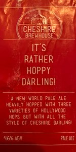 It's Rather Hoppy Darling!