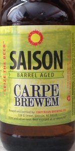 Carpe Brewem Barrel Aged Saison