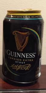 Guinness Foreign Extra Stout (Malaysia/Hong Kong/China)