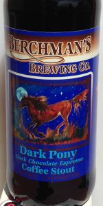 Dark Pony Dark Chocolate Espresso