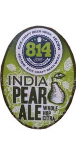 814 Collaboration Beer (India Pear Ale)