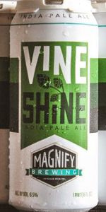 Vine Shine IPA - Magnify Brewing, New Jersey : r/beerporn