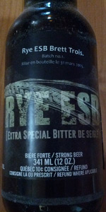 Rye ESB (Brett Trois)