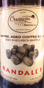 Barrel Aged Coffee Stout