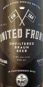 United Front Unfiltered Braun