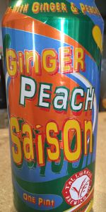 Ginger Peach Saison