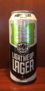 Light Me Up Lager