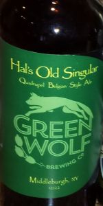 Hal's Old Singular