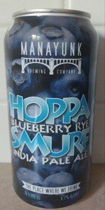 Hoppa Smurf Blueberry Rye India Pale Ale