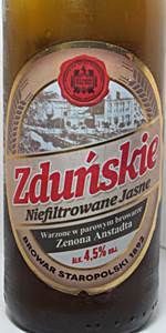 ZduÅskie Niefiltrowane Jasne