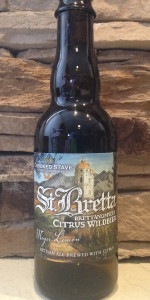 St Bretta Citrus Wildbier With Meyer Lemon