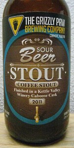 Sour Coffee Stout