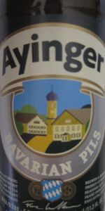 Ayinger Bairisch Pils (Bavarian Pils)