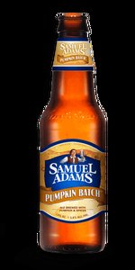 Samuel Adams Pumpkin Batch