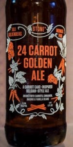 Stone / Juli Goldenberg / Monkey Paw  24 Carrot Golden Ale