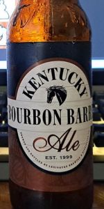 KENTUCKY BOURBON BARREL ALE Beer COASTER Mat Lexington KENTUCKY COUNTRY 2011 